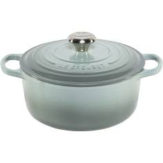 Le Creuset Signature Bräter rund 24 cm sea salt