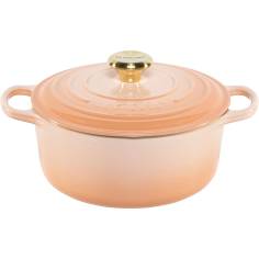 Le Creuset Signature Bräter rund 24 cm peche