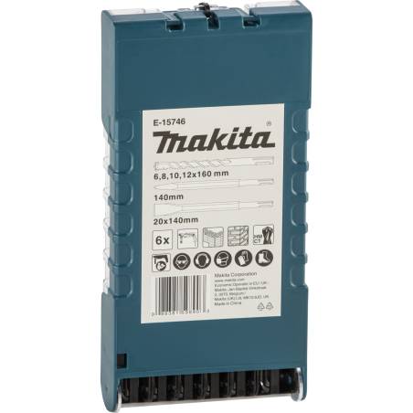 Makita E-15746 SDS-Plus Bohrer- /Meißel Set 6-tlg.