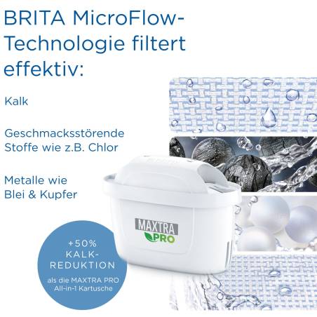 Brita MAXTRA PRO Extra prot. calcare Pack 3