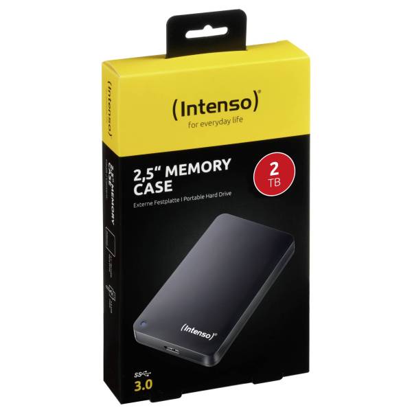 Intenso Memory custodia 2TB 2,5  USB 3.0 nero