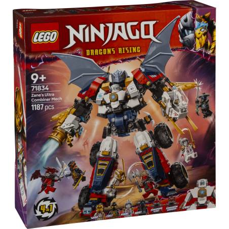 LEGO NINJAGO 71834 Zanes Ultra Combiner Mech