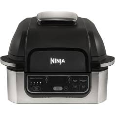 Ninja AG301EU Heißluftfritteuse schwarz/silber