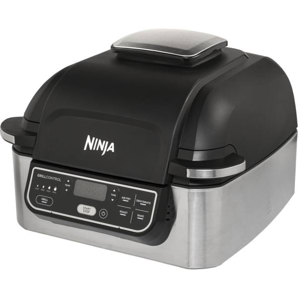 Ninja AG301EU Heißluftfritteuse schwarz/silber
