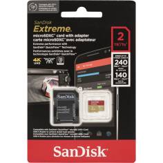 SanDisk microSDXC            2TB Extreme A2 C10 V30 UHS-I U3