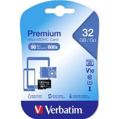 Verbatim microSDHC          32GB Class 10 UHS-I             44013