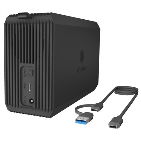 ICY BOX IB-RD3720-CU3 2-fach RAID Gehäuse 2,5 /3,5