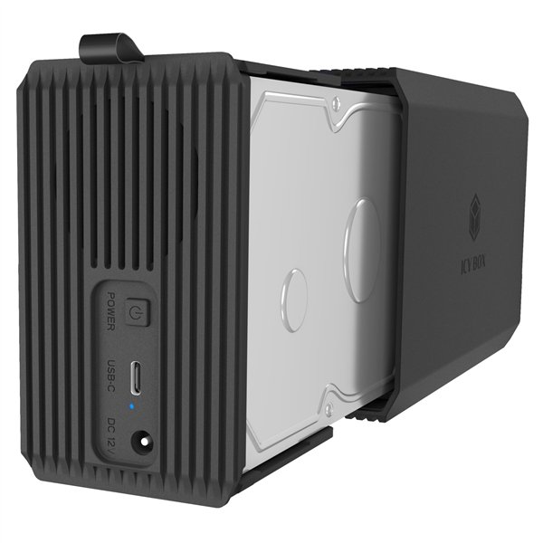 ICY BOX IB-RD3720-CU3 2-fach RAID Gehäuse 2,5 /3,5