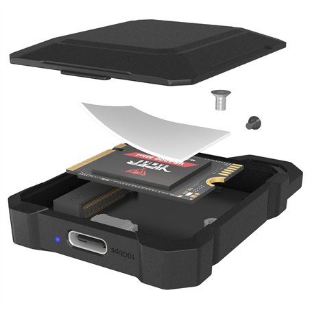 ICY BOX IB-1601MP-CU31 Mini M.2 NVMe SSD Gehäuse