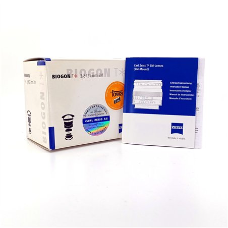 Carl Zeiss Biogon 21/2,8 ZM T* + Paraluce
