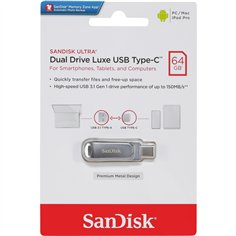 SanDisk Ultra Dual Drive Luxe 64GB USB tipo C SDDDC4-064G-G46