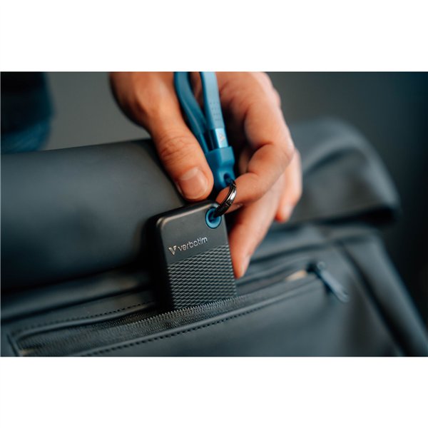 Verbatim Pocket SSD USB 3.2  1TB nero/blu 32191