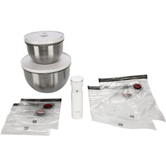 Zwilling Fresh&Save Bowl Vakuum Starter-Set 9.tlg. Edelstahl
