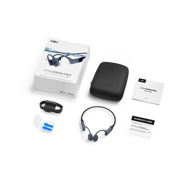 Shokz OpenSwim Pro Grau Wireless Charging