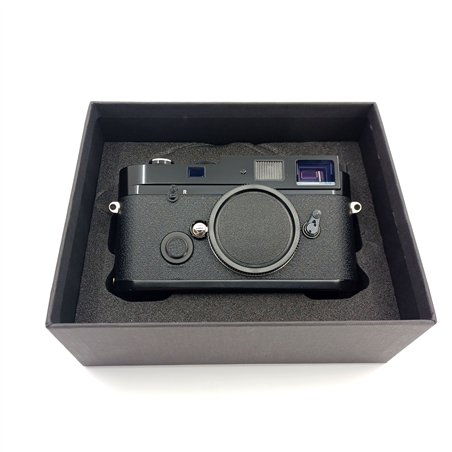 Leica M-P 0.72 corpo nero + Leicavit-M nero (14009) + Leica manovella (14438)
