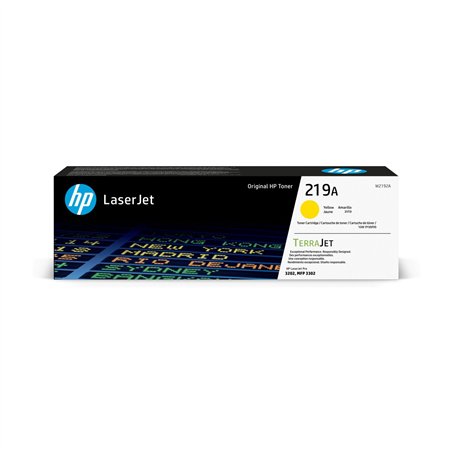 HP cartuccia W 2192 A giallo No. 219 A