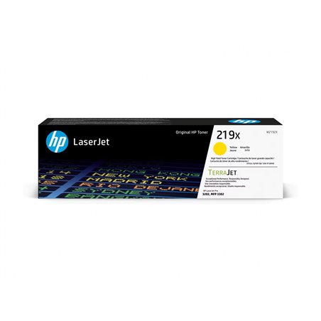 HP cartuccia W 2192 X giallo No. 219 X