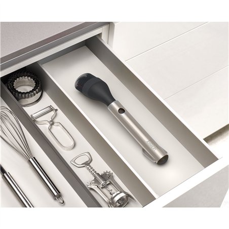 Joseph Joseph GrillOut nero pennello barbecue silicone tetr.