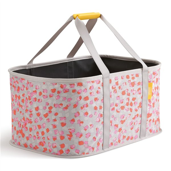 Joseph Joseph Hold-All pieghev. 35L cesto biancher. colori pesca