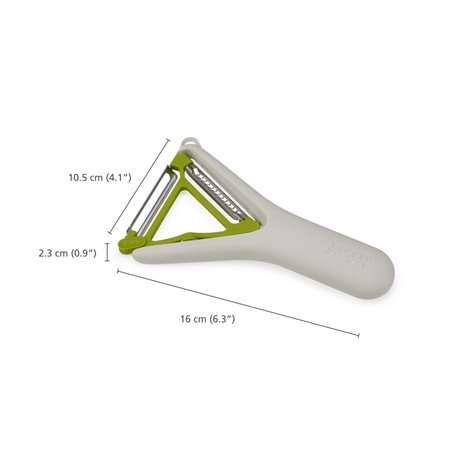 Joseph Joseph Switch 2-in-1 pela patate bianco verde