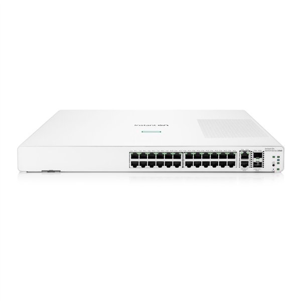 HPE Networking Instant On 1960 Switch 24p Gigabit 2p