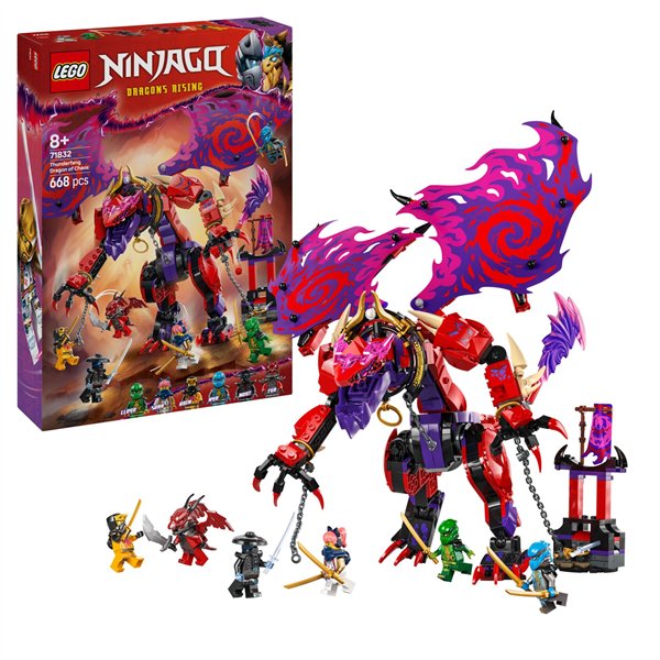 LEGO NINJAGO 71832 Thunderfang Dragon of Chaos
