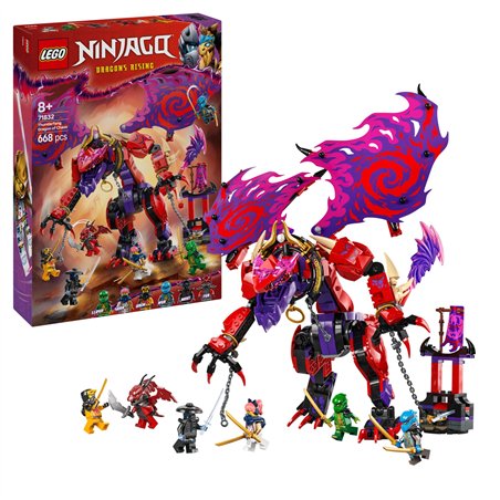 LEGO NINJAGO 71832 Thunderfang Dragon of Chaos
