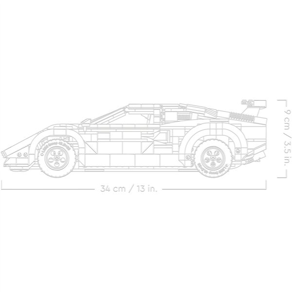 LEGO Icons 10337 Lamborghini Countach 5000 Quatt.