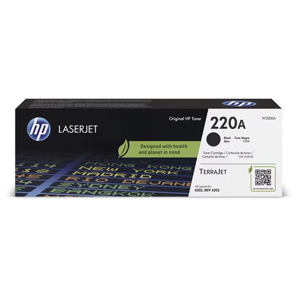 HP cartuccia W 2200 A nero No. 220 A