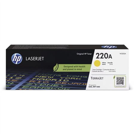 HP cartuccia W 2202 A giallo No. 220 A