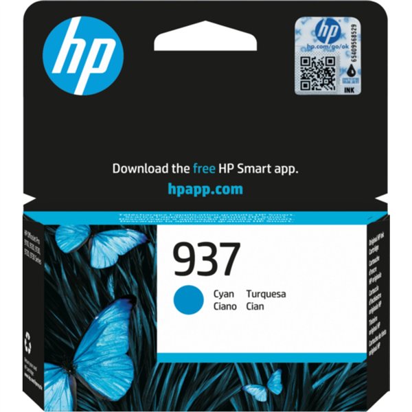 HP 4S6W2NE cartuccia ciano No. 937