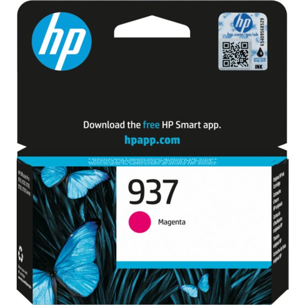 HP 4S6W3NE cartuccia magenta No. 937