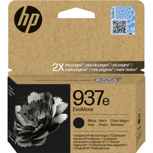 HP EvoMore 4S6W9NE cartuccia nero No. 937e