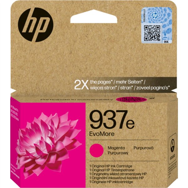 HP EvoMore 4S6W7NE cartuccia magenta No. 937e