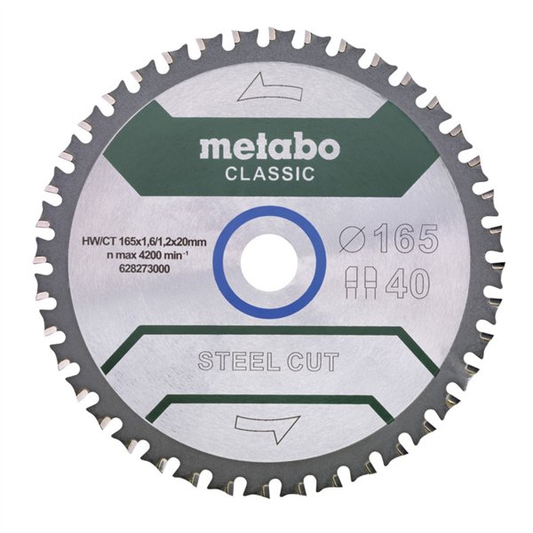 Metabo SteelCutClassic 165x20 FZFA/FZFA 4