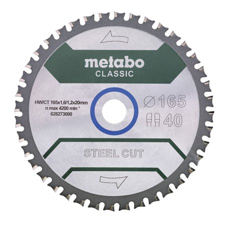 Metabo SteelCutClassic 165x20 FZFA/FZFA 4
