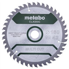 Metabo MultiCutClassic 160x20 42 FZ/TZ 10