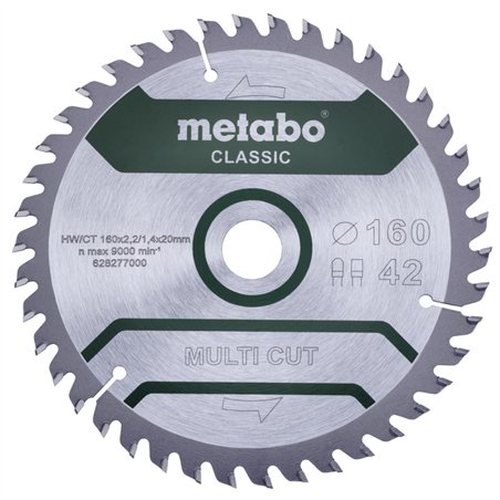 Metabo MultiCutClassic 160x20 42 FZ/TZ 10