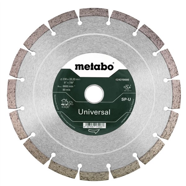Metabo disco diamantato per troncare -SP-U  230x22,23 mm