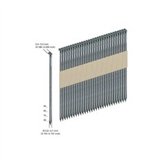 Metabo 4000 D34 un. c.carta 2.8x 50mm  anello NK G12 2
