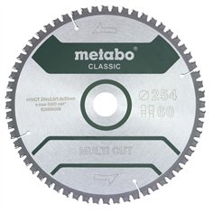 Metabo MultiCutClassic 254x30 60 FZ/TZ 5neg