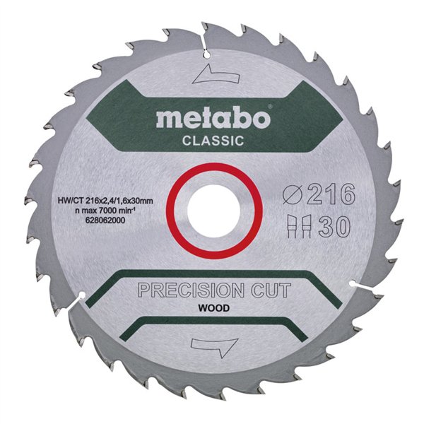 Metabo PrecisionCutClassic 216x 30, 30 WZ 22