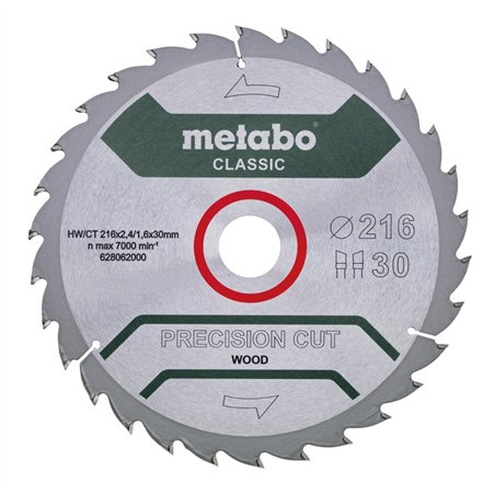 Metabo PrecisionCutClassic 216x 30, 30 WZ 22