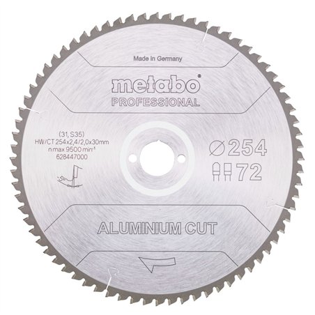 Metabo AluminiumCutProf 254x30 7 2FZ/TZ 5neg