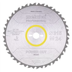 Metabo PowerCutProf 315x30, 24 W Z 20