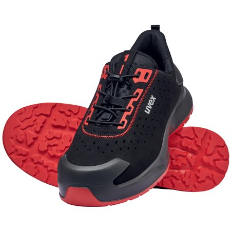 uvex scarpa bassa 68022 nero S1 PL PUR W11 45