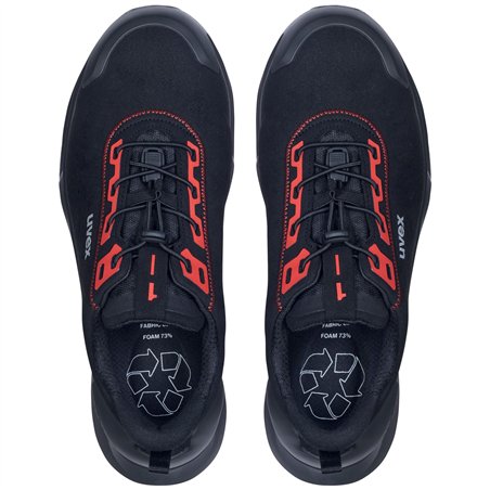 uvex scarpa bassa 68032 nero S3L PUR W11 42