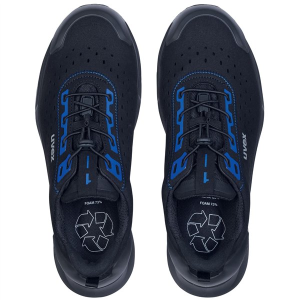 uvex scarpa bassa 68138 nero S1 PUR W11 42