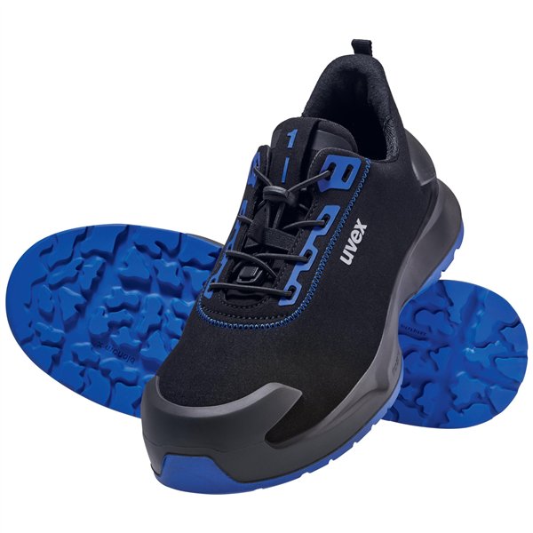 uvex scarpa bassa 68148 nero S2 PUR W11 44