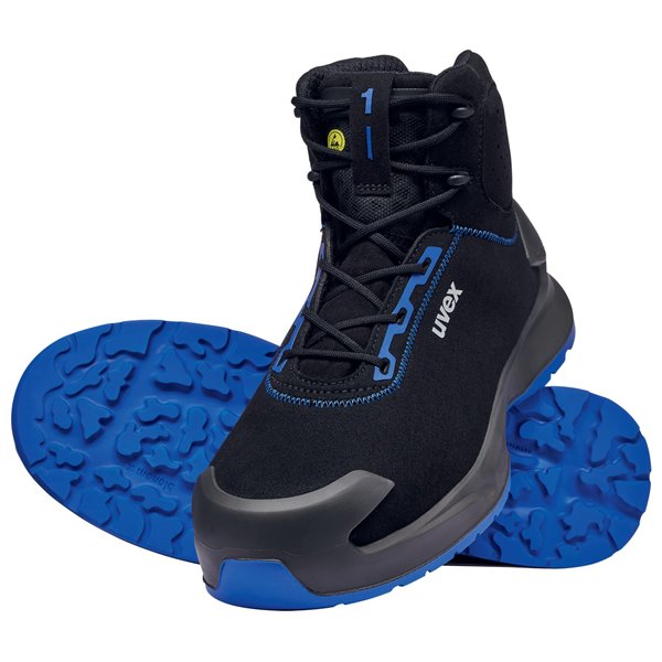 uvex stivali 68158 nero S2 PUR W11 43